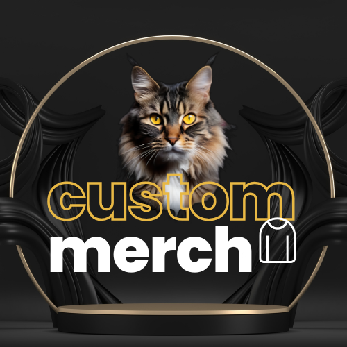 Needy Cat Media merch brand logo created in 2024